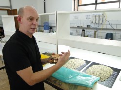 Professor Flávio Borém explica a necessidade de aprimorar as formas de armazenamento e exportação de cafés especiais 