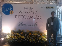 Coordenador do SIC, Adriano Freire, participa do evento em Brasília