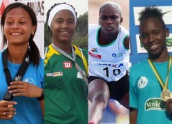 Sarah, Althiene, Ingrid e Jenifer: garra no atletismo