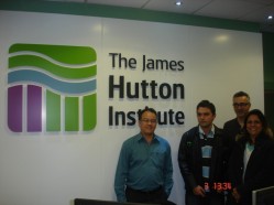 The James Hutton Institute - Escócia - recepção