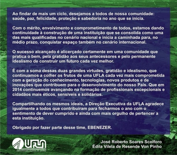 Agradecimento_UFLA_2013