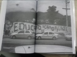 Página interna do livro, com fotografia feita pela professora Catarina.
