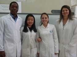 Participantes da pesquisa: prof. Luís Roberto, Jing, Suzana Evangelista e Fabiana Passamani