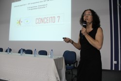 Professora Fátima Moreira apresenta o programa de Pós-Graduação em Ciência do Solo, conceito 7 na Capes