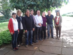 Delegação da NUI-Galway em visita ao Departamento de Agricultura/UFLA