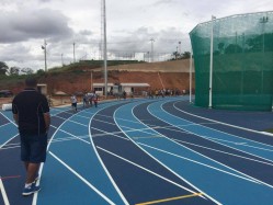 A nova pista, com investimentos do Ministério do Esporte, é de alta tecnologia, com 400 metros e oito raias