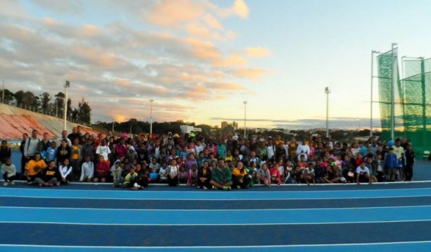 X Festival de Atletismo Interescolar de Lavras na nova Pista de Atletismo da UFLA