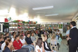 PET Administração na Escola Cinira de Carvalho.