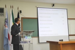Professor José Roberto apresentou informações sobre a Extensão na UFLA