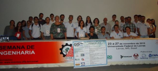 O I GIS Day – UFLA foi realizado durante a I Semana de Engenharia da UFLA e I Congresso Mineiro de Engenharia e Tecnologia