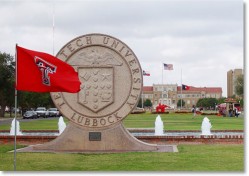 Imagem do câmpus - fonte: site oficial da Texas Tech Univesit